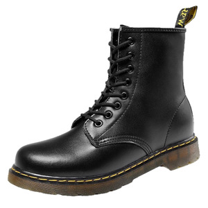 Unisex Matching Ankle for <b>Boots</b> Autumn Winter Four Seasons Wear Cotton Lined PU Upper Shock Resistant Shoes for Men Women - Product Image 5