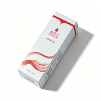 Boîte d'emballage en carton blanc haut de gamme OEM pour crème pour le visage, produits de beauté, emballage cosmétique personnalisable