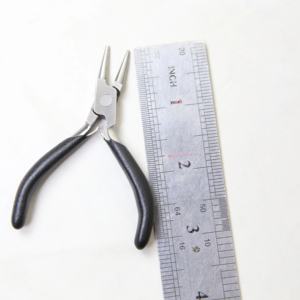 Mini pince à nez à chaîne poignée lisse poignée en mousse pour la fabrication de bijoux - Product Image 6