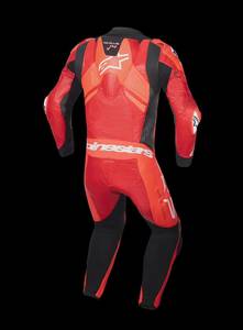 Unisex <b>Red</b> Full Sleeve Windproof Motorcycle Racing <b>Suit</b> Breathable Customizable Adults All Seasons Raceway Mode - Product Image 3