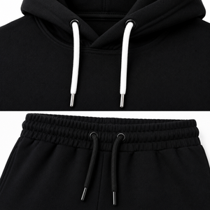 2026 New Design <b>Boys</b> Heavyweight Tracksuit Custom Logo Silk Screen Printed Two Piece Jacket Pants Set Breathable Athletic - Product Image 4