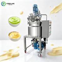 Machine d'homogénéisation industrielle, machine d'homogénéisation du lait, machine mélangeuse-homogénéisatrice de 100 litres