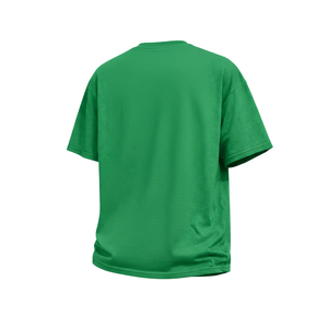 Camiseta Verde Extra Grande de Alta Calidad para Hombre, 100% Algodón, Ecológica, Transpirable, 240 g/m², Estilo Urbano, Informal, de Verano - Product Image 3