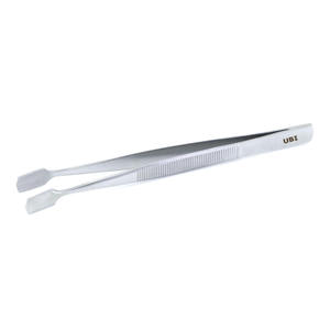 Pinzas de Acero Inoxidable UBI con Punta Inclinada, Ergonómicas y Duraderas, para Coleccionistas, Archivadores, Aficionados, Manicura, Uso Comercial - Product Image 3