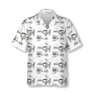 Sustainable Supply Men's Casual Hawaiian Print Short Sleeve Button <b>Down</b> Shirts Breathable Quick Dry Beach Summer Mens Shirts - Product Image 1