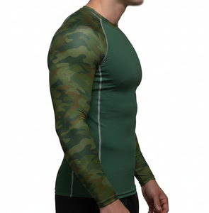 Rashguard personnalisé à manches longues, fabricant de rashguards à marque privée, service OEM, prix de gros - Product Image 3