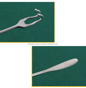 Juego de rinoplastia de 12 piezas, gancho de bola doble, tijeras para tejidos, pelador de periostio, pinzas de colocación de PTFE, nariz, acero, Metal, CE - Product Image 6