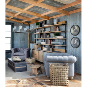 Panier de rangement décoratif en osier Décoration d'intérieur Panier tissé en rotin d'organisation - Product Image 2