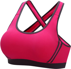Sujetador deportivo para mujer, ligero, de tela elástica suave, transpirable, que absorbe la humedad, de secado rápido, con soporte, para uso diario. - Product Image 3