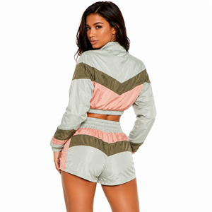 Nuevo Diseño, Conjuntos de Shorts Deportivos para Mujer, Cortos, Transpirables, Estampados, Impermeables, Ligeros y Personalizados, Conjuntos de Shorts de Nailon, Chaquetas para Hombre - Product Image 3