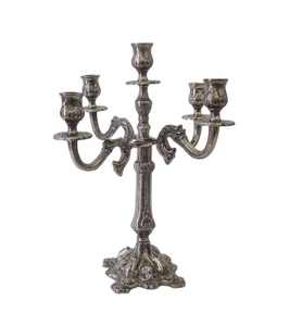 Premium Fancy Dark Embossed Wedding Table Centerpiece <b>Candelabra</b> Unique High Quality Floral Embossed <b>Candelabra</b> for Decoration - Product Image 1