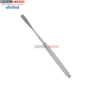 Ciseau à os Gardner 2 4 mm, taille 2, instrument chirurgical en acier inoxydable de qualité supérieure, modèle G4, largeur de la pointe 4 mm, durable, dentaire, orthopédique - Product Image 4