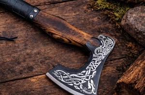 Hand-Forged High Carbon Steel Flat Backed <b>Axe</b>-18" Professional Ash Wood <b>Handle</b> Full Tang Blade ODM Customizable DIY for - Product Image 6
