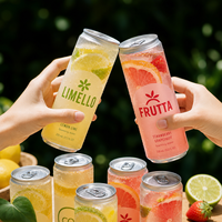 Venta al por Mayor de Latas Transparentes de PET de 350 ml para Bebidas con Tapas Fáciles de Abrir, Botellas de Plástico ODM para Envasado de Jugos Fríos y Refrescos