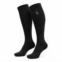 Chaussettes de compression pour entraînement sportif, matériau respirant et flexible, confortables, légères, idéales pour la course à pied et l'exercice
