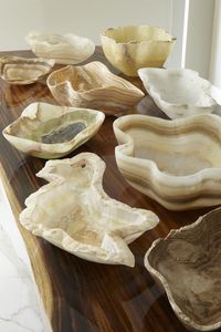 Bol à salade en résine de style américain et européen, design moderne, forme ronde, bol à fruits en résine, bol à mélanger en résine vintage, meilleurs prix - Product Image 6