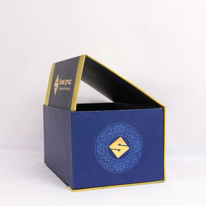 Cajas de regalo de cartón reciclado con logotipo hecho a mano personalizado, cierre magnético plegable, laminación mate para sal, papel ecológico - Product Image 5