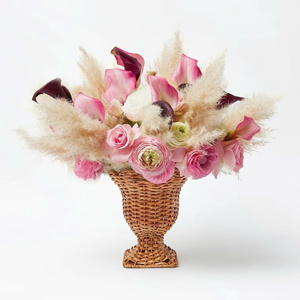 New collection table decorative <b>vase</b> make in Vietnam with scalloped design with OEM ODM color - Product Image 3