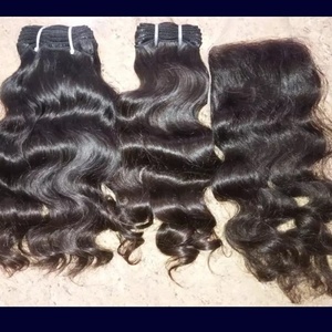 100% Vierge Remy Indien Cheveux Extensions Longue Durée Bande Cheveux pour Revendre Vague Naturelle Style Vrais Cheveux Humains - Product Image 5