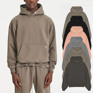 OEM venta al por mayor peso pesado 100% algodón personalizado Streetwear sudaderas con capucha personalizado bordado pantalla Puff impresión sudaderas con capucha - Product Image 5