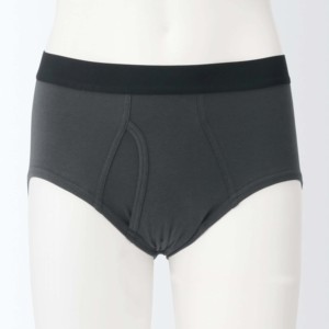 Men's High Waist Solid Color Breathable Knitted Spandex Cotton Shorts Underwear Casual Style Elastic Waist - Product Image 1