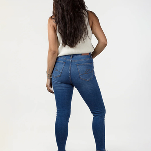 Pantalones Vaqueros de Mezclilla para Mujer, Uso Diario, Ajustados, Moldeadores, Cómodos, Casuales, Elásticos - Product Image 2