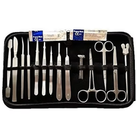 Kit d'instruments chirurgicaux de dissection personnalisables en acier inoxydable pour la formation des étudiants en médecine