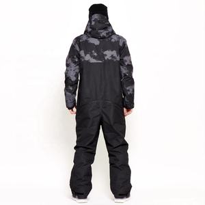 <b>Waterproof</b> One-Piece Ski Suit Men Women Camouflage Snowboard Jumpsuit Windproof Thermal Winter Outdoor Mountain Wear <b>Overall</b> - Product Image 6