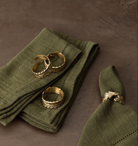 Anillo de Servilleta Metálico de Alta Calidad, Diseño Moderno de Estrella de Mar Plateada y Dorada, Personalizado para Decoración de Mesa en Restaurantes y Hoteles - Product Image 3