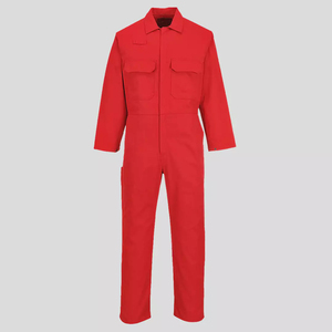ชุดคลุมทำงาน Nomex สีแดง แบบยูนิเซ็กซ์ สวมใส่สบาย ทนทาน น้ำหนักเบา สำหรับงานอุตสาหกรรม โดย TAGCO SAFETY - Product Image 1