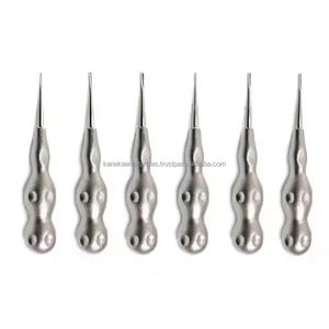 Kaneka Lot de 12 pinces à extraction dentaire pour ascenseurs Kit d'instruments Source d'alimentation manuelle pour la chirurgie buccale et chirurgicale - Product Image 2