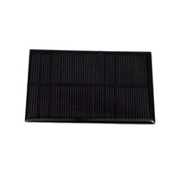 Personnalisé 6V 87x58MM Lumière LED étanche Mince PCB Résine Epoxy Mini Mono Panneaux Solaires 3.7V Batterie Petit Efficace Solaire