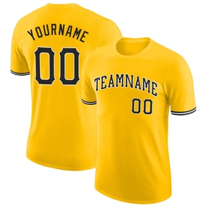 เสื้อยืดสมรรถนะสูงสีทอง-ดำ-ขาวแบบกำหนดเองขายดีที่สุดจากอุตสาหกรรมขายส่งโดยตรง - Product Image 1