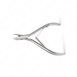 Coupe-ongles de précision en acier inoxydable argenté de qualité supérieure, outil de manucure et pédicure, logo personnalisé OEM - Product Image 3