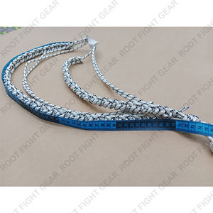 Aiguillettes d'uniforme en fil métallique de luxe, couleur unie, tressées, finition enduite, avec logo personnalisé, fermeture auto-agrippante, vente en gros d'usine - Product Image 3