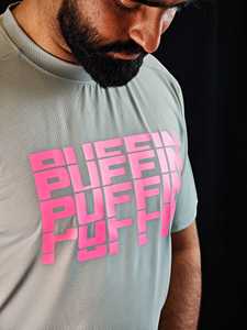 Camiseta de Manga Corta para Hombre PUFFIN SPORTS OEM, Personalizada con Estampado Puff, Cuello Redondo, Secado Rápido, Estilo Urbano, Corte Regular, Estampado de Silicona - Product Image 5