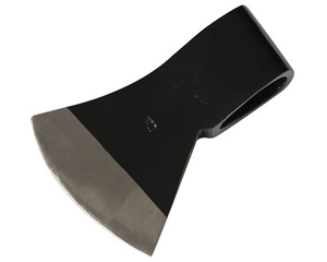 Flat Backed Axe <b>Head</b> Red Painted Carbon Steel Blade 3 In Cutting Edge Hatchet <b>Style</b> For Splitting Firewood DIY Grade - Product Image 6