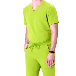 Tenues médicales OEM pour hommes, coupe classique, confortables, style jogger, uniformes de spa, ensembles de survêtements, logo personnalisé - Product Image 3