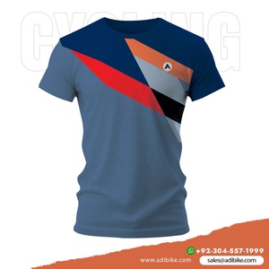 Camiseta de Ciclismo de Manga Corta para Hombre, Cortavientos, Transpirable, de Secado Rápido, Tejido de Primera Calidad, Proveedores Mayoristas OEM - Product Image 2