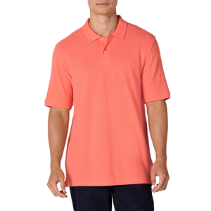 Polo Azul Sólido para Hombre, Transpirable, de Algodón y Poliéster, Informal, para Golf, con Logotipo Personalizado, OEM, ODM, Venta al Por Mayor - Product Image 1