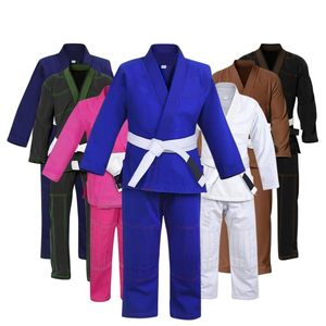 ชุดยูโด BJJ ผ้าฝ้ายคุณภาพสูง ทอลายเพิร์ลวีฟ ออกแบบได้ตามต้องการ ระบายอากาศได้ดี น้ำหนักเบา ทนทาน ชุดฝึกซ้อมสำหรับผู้ชายและผู้หญิง - Product Image 1