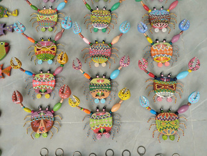 Decoración de Pared de Peces de Madera Coloridos Hechos a Mano, Adorno Colgante Tropical Costero, Buen Precio, Tema de Criaturas Marinas - Product Image 6