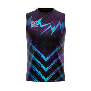 Uniformes de Fútbol Americano 7on7 al por Mayor para Jóvenes, Jersey Sublimado con Compresión, Modelo 2026 - Product Image 3