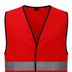 Nouvelle veste de travail confortable et simple avec logo personnalisé, haute visibilité réfléchissante pour hommes, en vente - Product Image 5