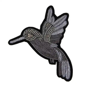 Badges maçonniques brodés sur mesure de qualité supérieure, faits à la main, avec fil de bullion, service OEM/ODM avec couleurs et logos personnalisés - Product Image 4