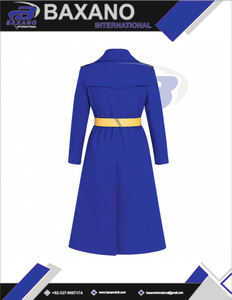 Manteau en laine de haute qualité pour femmes de la sororité Sigma Gamma Rho, trench-coat long avec ceinture SGR Sorority - Product Image 5