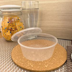 Contenant alimentaire de 10 oz en PP de qualité alimentaire, écologique, sans BPA, compatible lave-vaisselle, compatible micro-ondes, compostable, recyclable, avec couvercle, compatible congélateur, biodégradable - Product Image 4