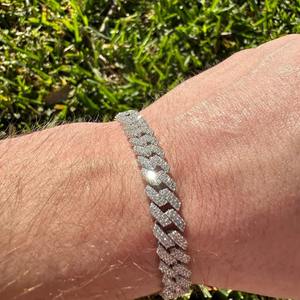 Asscher Cut Natural Diamond Tennis Bracelet <b>Rose</b> <b>Gold</b> Luxury Unisex Custom Fine Jewelry 10kt Manufacturer - Product Image 3