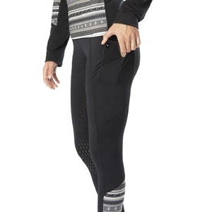 Pantalon d'équitation extensible 4 directions de haute qualité, leggings, collants, vêtements d'équitation en tissu technique au toucher doux - Product Image 2