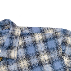 Camisas de Franela de Algodón Grueso con Botones para Hombre, Estilo Moderno y Popular 2024, Camisas de Franela con Logotipo Personalizado - Product Image 3